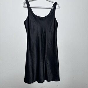 Natori Women Glamour Slit Slip Nightgown Chemise Size S Quiet Luxury Whimsigoth
